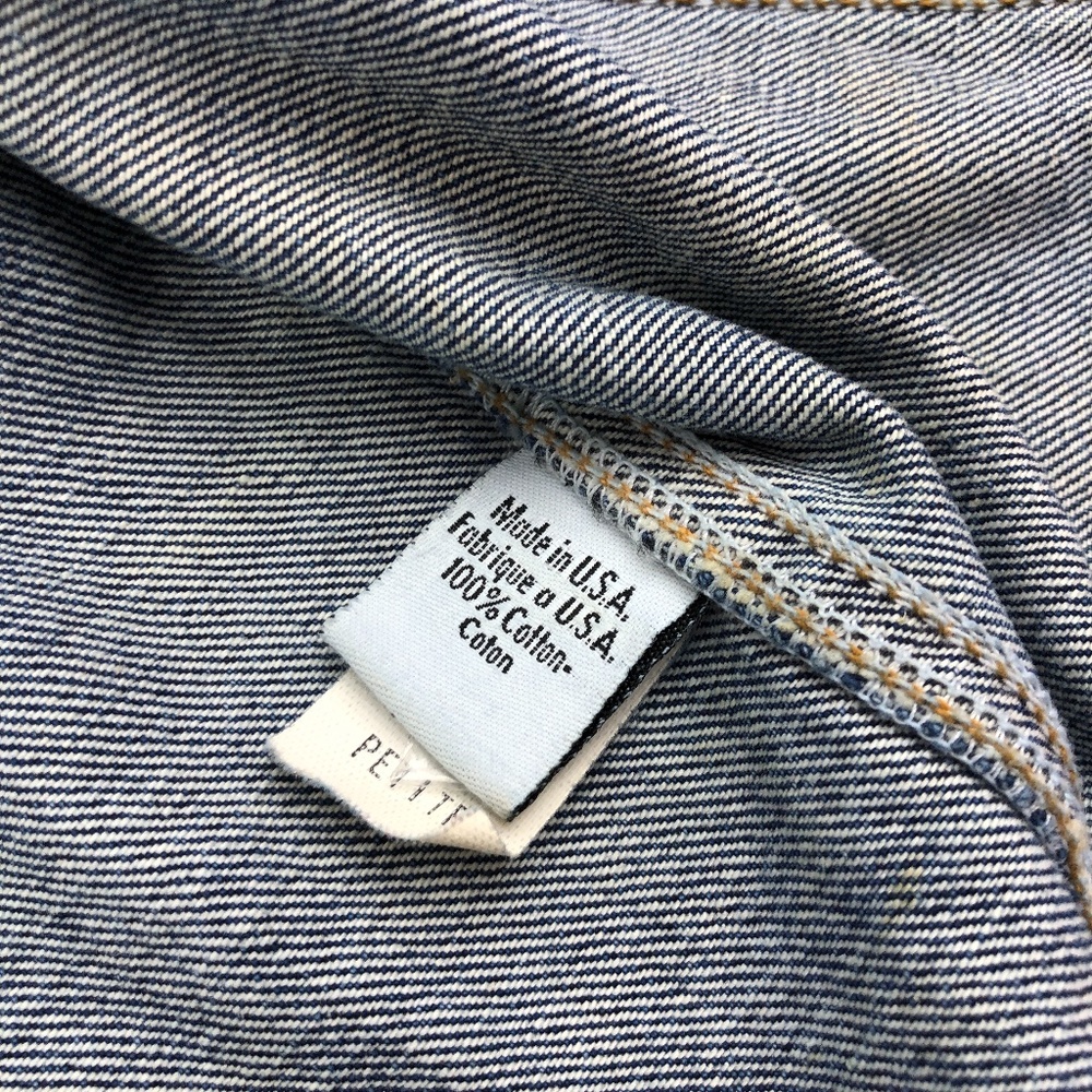 Calvin Klein CK Denim Jean Vest - Picture 6 of 8